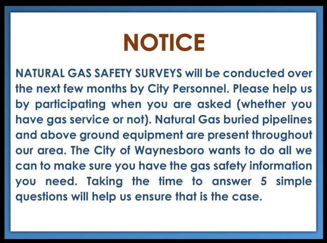 Natural Gas Survey